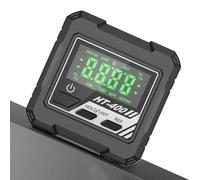 Caja de nivelación digital - 4 x 90° Rango de Medición Magnético Transportador LCD Digital Transportador de Ángulo con Base Magnética Pantalla Retroiluminada | Visor de ángulo para Construcción, Hogar