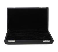 Caja de oboe negra para oboe, contenedor de oboe, funda para saxofón, contenedor de oboe, caja de piel para oboe