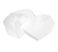 Caja de Obsequio de Acrílico Transparente en Forma de Corazón | Expositor Decorativo para Flores, Joyas y Tarjetas, Guirnalda Luminosa y Esponja de Colores