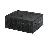 Caja de ordenador A09 HTPC Mini ITX para juegos, chasis de PC de escritorio USB 2.0 para el hogar, color negro