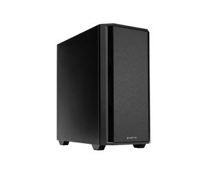 Caja de ordenador - CHIEFTEC - AZ-01B-OP - Mini Torre - Negro - Aislante acústico - Ventilador PWM de 120mm
