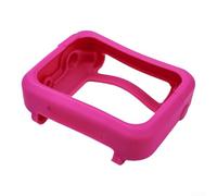 Caja de ordenador de buceo Cubierta protectora de silicona a prueba de golpes a prueba de polvo para buceo peregrino (rosa)
