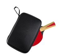 Caja de paleta de tenis de mesa | Caja ajustable para raquetas de tenis de mesa - Organizador deportivo reutilizable protector con capacidad para 2 palas y 6 pelotas para entrenamiento diario, viajes