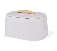 Caja de pan Maestro acero inoxidable beige