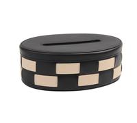 Caja de pañuelos Caja de pañuelos con diseño de estilo retro, creativa, for guardar servilletas en el hogar, for sala de estar y escritorio Contenedor de pañuelos