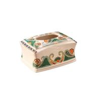 Caja de pañuelos Caja de pañuelos con diseño retro de estilo americano Caja de almacenamiento de pañuelos for el hogar Caja de servilletas for mesa de comedor Contenedor de pañuelos