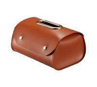 Caja de Pañuelos Caja de pañuelos con soporte for servilletas rectangulares cuero elegante Fundas para Porta Pañuelos(A)