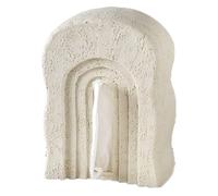 Caja de Pañuelos Caja de pañuelos resina moderna con diseño piedra Servilletero elegante tipo mármol Fundas para Porta Pañuelos(White)