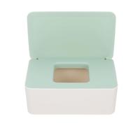 Caja de pañuelos Caja de pañuelos sellada con tapa, estuche for almacenamiento toallitas a prueba polvo, práctico contenedor húmedo Soporte para decoración de habitaciones