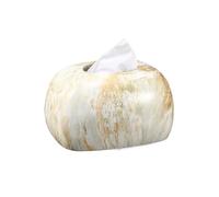 Caja de pañuelos con diseño mármol, ideal for el escritorio la sala estar, caja servilletas cerámica Portapañuelos de papel