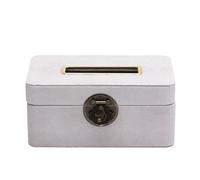 Caja de pañuelos cuadrada cuero for el hogar, organizador multifuncional Portapañuelos de papel