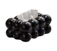 Caja de pañuelos de burbujas, caja de pañuelos creativa, soporte para pañuelos de coche, caja dispensadora de pañuelos de cerámica, organizador de papel facial decorativo, para decoración del hogar,