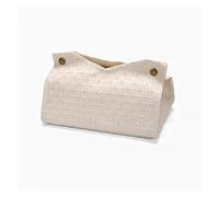 Caja de pañuelos de lujo ligera de estilo nórdico, moderna y sencilla, multicolor, opcional, for entrada de sala de estar y coche, multifunción(White)