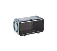 Caja de pañuelos de papel， Caja de pañuelos colgante sin perforaciones for tocador de baño, escritorios, oficinas y el hogar.(Blue)