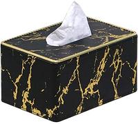 caja de pañuelos de papel para el hogar, Caja de pañuelos cuero con efecto mármol, servilletero, organizador servilletas, decoración for el hogar y la oficina(1)