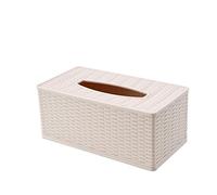 caja de pañuelos de papel para el hogar, Dispensador de pañuelos faciales, caja cosmética for, for(Beige)