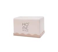 Caja de pañuelos de papel， Porta pañuelos for el hogar y decoración de escritorio moderna(Pink)