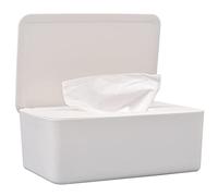 Caja de pañuelos dispensadora de toallitas, estuche para toallitas para bebés, soporte para con sello seguro, contenedor para a prueba de polvo