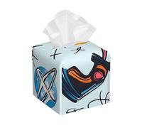 Caja De Pañuelos Física Matemáticas Química Cuadrado Caja De Pañuelos De Papel Duradera Moderno Portapañuelos De Papel, para Tocador, Coche, Oficina, 13.2x13.2cm