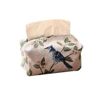Caja de pañuelos for sala estar, bolsa almacenamiento jacquard for cajón, for escritorio casa Portapañuelos de papel