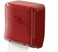 Caja de pañuelos montada en la pared que ahorra espacio con sellado de doble capa, soporte de almacenamiento impermeable y a prueba de polvo para baño o cocina con fácil acceso al cajón de