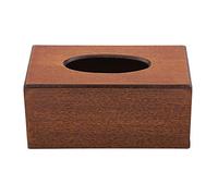 Caja de Pañuelos Natural Elegance Wood Tissue Bo Caja de Pañuelos Rectangular de Madera Soporte para Almacenamiento en el Baño Tocador Encimera Dormitorio Mesita de Noche Escritorio(2#)