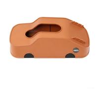 Caja de pañuelos para coche con soporte magnético para teléfono y almacenamiento de tarjetas, diseñada para una fijación segura al salpicadero para mejorar la organización interior del vehículo