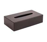Caja de pañuelos Rectangular, Negra, cortesía para Hotel, DA605