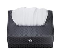 Caja de pañuelos, Soporte para pañuelos de Piel sintética, Forma Rectangular, Acceso rápido, Organizador Interior para Viajes, decoración de