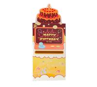 Caja de papel plegable de cumpleaños, caja de boda, sobres explosiones Q2C3 Bounce Surprise, dinero rojo