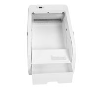 Caja de para Gatos con Autolimpieza Inteligente con Cámara, Limpieza Automática Pantalla de Peso de Entrada Abierta para Monitoreo de la Salud del Gato (Enchufe de la UE)