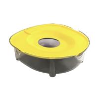 Caja de para Gatos Grandes: Bandeja de para Gatos con diseño Antideslizante antisalpicaduras, Inodoro Abierto para una fácil Limpieza, Base extraíble con Agarre Estable, solución