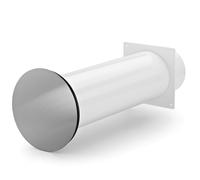 Caja de pared Ø150mm Naber COMPAIR® flow Star GTS 150 sistema de escape teles...