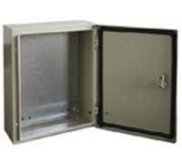 Caja de pared RS PRO 600 x 800 x 400 mm, acero gris IP66