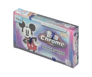 Caja de pasatiempos cromada de Topps Disney