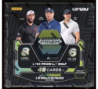 Caja de pasatiempos de golf Panini Prizm LIV 2024