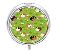 Caja De Pastillas Mascota De Cerdo De Guinea Lindo Pastillero Diario Pastillero Organizador 2 Compartimentos