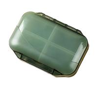Caja de pastillas | Organizador de medicina al aire libre con 7 materias, accesorios de organización de píldoras para bolsas de escuela, bolsas de hombro, billetera, mochila, bolsillo de abrigo