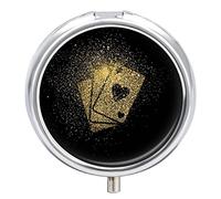 Caja De Pastillas Tarjeta Lindo Pastillero Diario Pastillero Organizador 2 Compartimentos