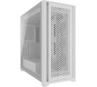Caja de PC de vidrio templado E-ATX 5000D Core Airflow (blanca) - CORSAIR