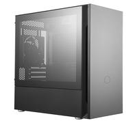Caja de PC de vidrio templado Micro-ATX Silencio S400 (negro) - COOLER-MASTER