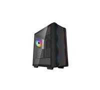 Caja de PC - DEEPCOOL - CC560 ARGB V2 (Negro) - Media torre - Formato ATX - Circulación de aire optimizada