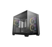 Caja de PC - DEEPCOOL - CG330 - Mini torre - Formato Micro-ATX - 3 ventiladores ARGB incluidos - Negro