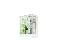 Caja de PC Gamer - GAMEMAX - T20 WH - Micro-ATX - Cristal templado Aquarium 270 - GPU vertical y ARGB