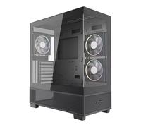 Caja de PC - GEMBIRD - Fornax X550 - Torre Midi - Panel lateral transparente - 3 ventiladores - USB-C