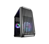 Caja de PC Mini Torre Micro ATX - Mars Gaming - MC-S2 RGB - Panel de cristal - Negro - Talla única