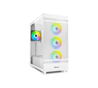 Caja de PC - SHARKOON - Rebel C50 - Blanco - RGB - ATX