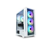 Caja de PC sin fuente de alimentación - ZALMAN i3 NEO TG (Blanco) - Media torre - Formato ATX - 4x120mm LED A-RGB