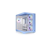 Caja de PC - THERMALTAKE - View 380 TG ARGB Hydrangea Blue - Torre media - ATX - Vidrio templado - Azul