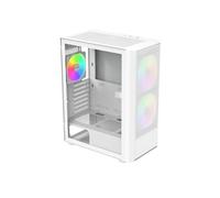 Caja de PC torre - MONTECH - X2 Plus Blanco - microATX/mini-ITX/ATX - Acero y vidrio templado - 7 espacios